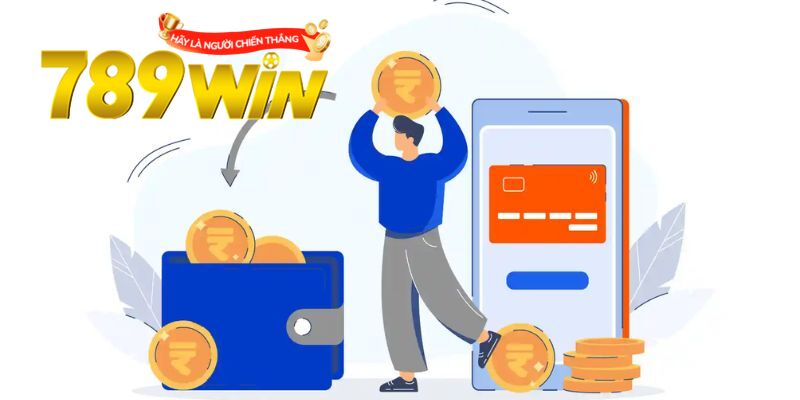 Rút tiền 789win nhanh gọn qua ví điện tử